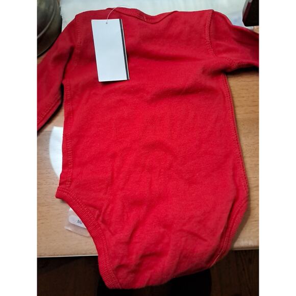 Rabbit Skins Apparel Baby Unisex Size 6 Months Red - Picture 2 of 5